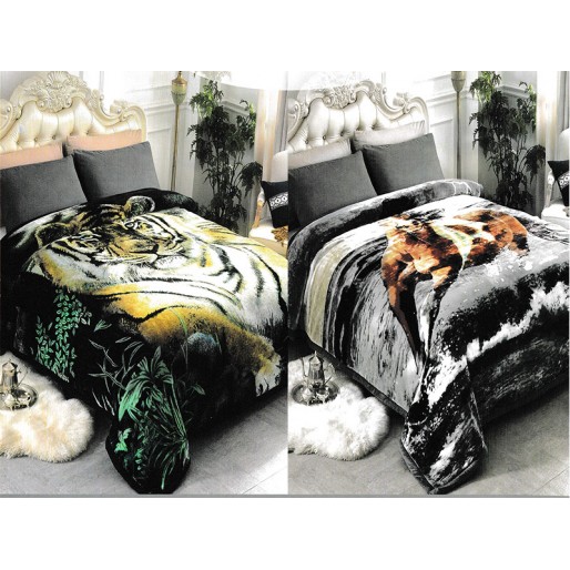2 Ply Blanket - Tiger - Horse